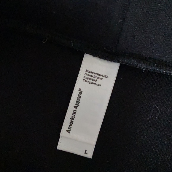 American Apparel Black A-Line Skirt - Picture 2 of 2